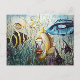 Aquarium Vykort