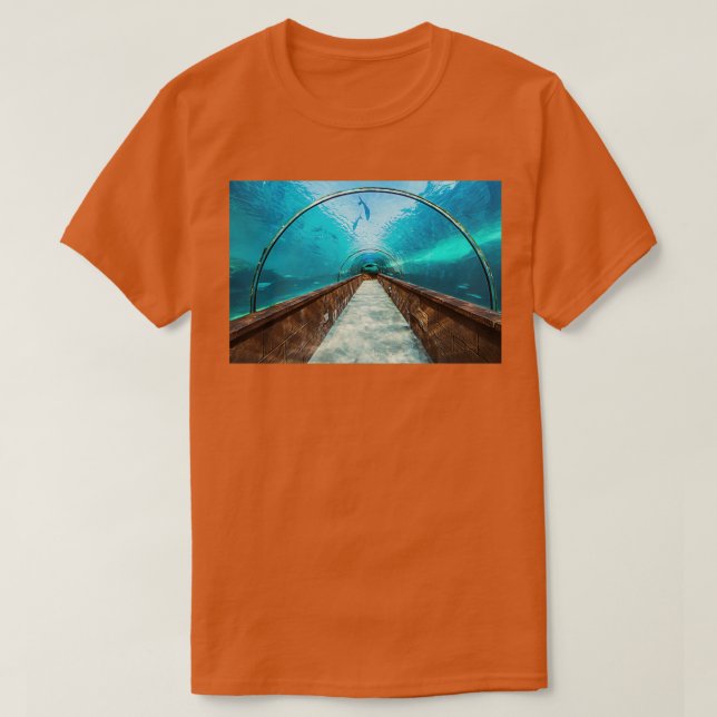 Aquariumtunneln T Shirt (Design framsida)