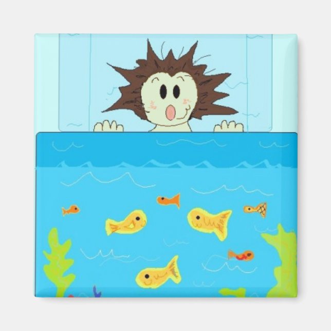 Aquariumvy Magnet (Framsidan)