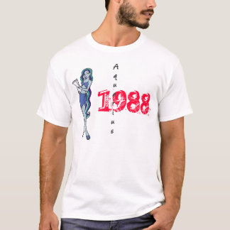 Aquarius 1988 tee shirt