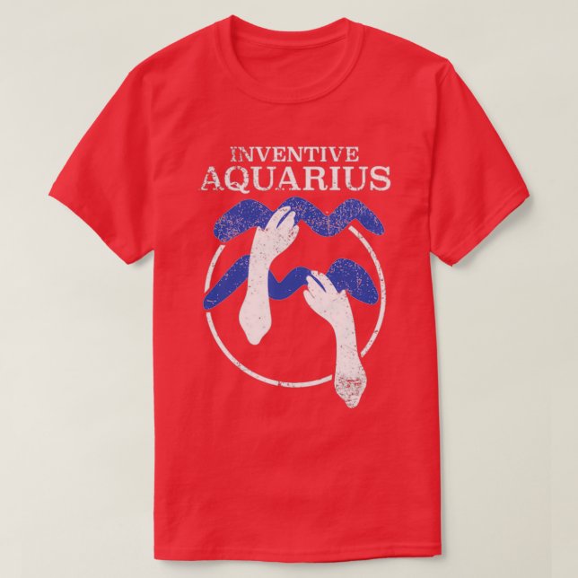 Aquarius 1 t shirt (Design framsida)