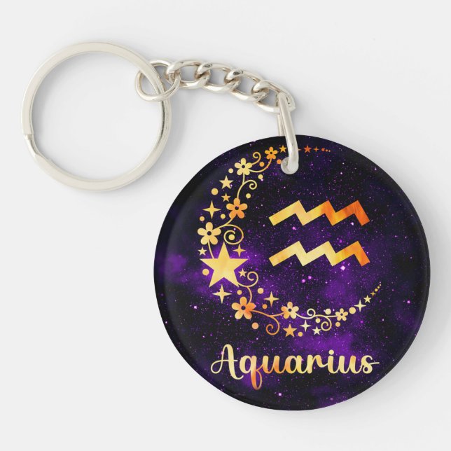 Aquarius Amulet - den kosmetiska nyckelkedjan (Framsidan)