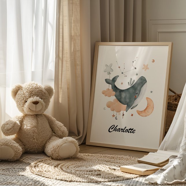 Aquarius Baby - Din lilla Vatten Bearer Nursery Poster (Skapare uppladdad)