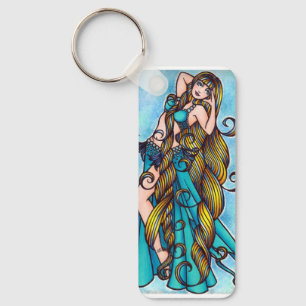 Aquarius Belly Dancer Nyckelring
