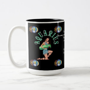 Aquarius Birth Sign Zodiac Mugg