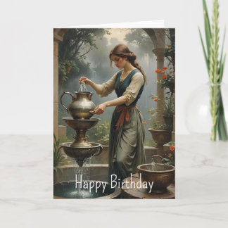 Aquarius Birthday Kort