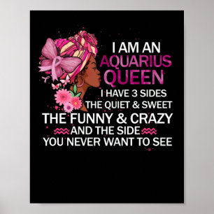 Aquarius Black Queen Jag har 3 sidor med April Gir Poster