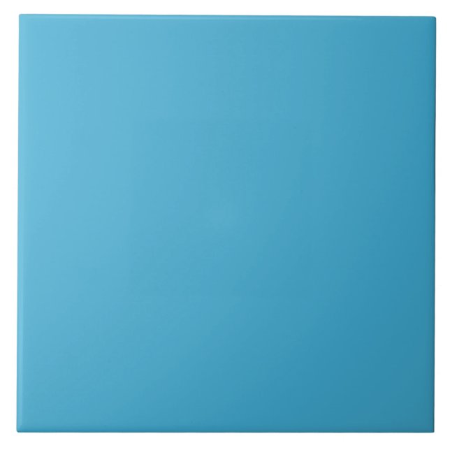 Aquarius Blue Ceramic Tile. Kakelplatta (Framsidan)