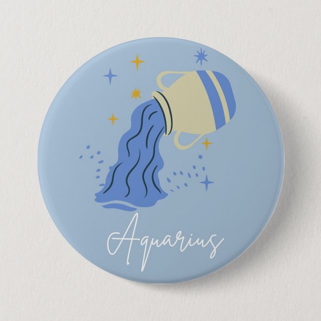 Aquarius button badge  knapp (Framsida)