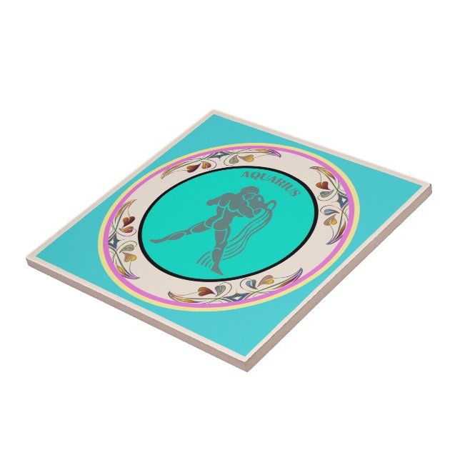 Aquarius Ceramic Tile Kakelplatta (Sidan)