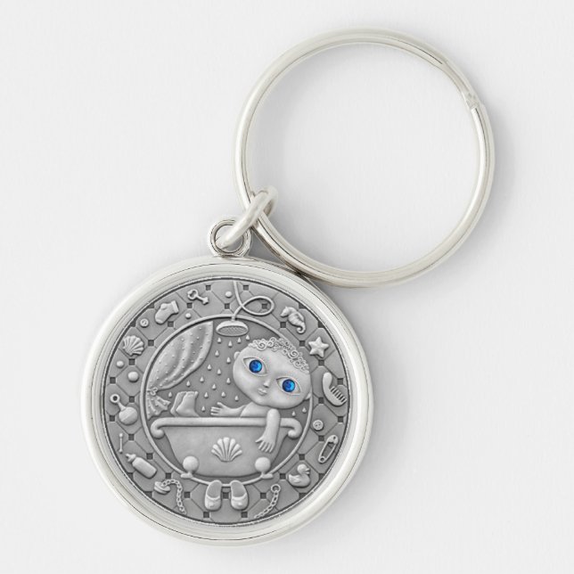 Aquarius Coin nyckelring (Framsidan)