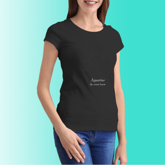 Aquarius Constellation T Shirt (Skapare uppladdad)