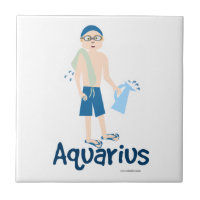 Aquarius Cute Vatten Bearer Symbol