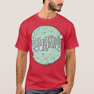 Aquarius Disco Boll T Shirt