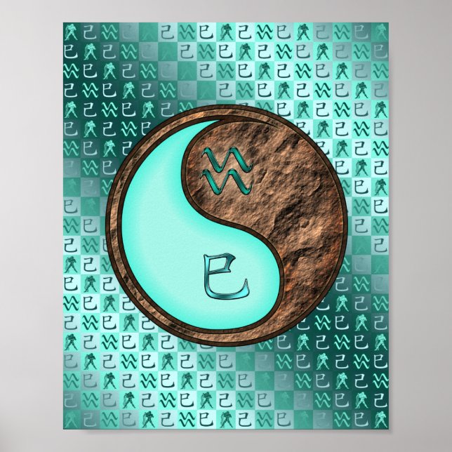 Aquarius & Earth Snake Poster (Framsidan)