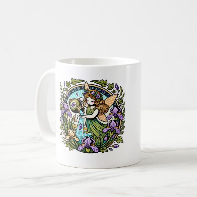 Aquarius Fairy Kaffemugg (Framsida vänster)