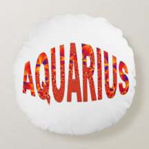 Aquarius - Firey Orange Gult Blue