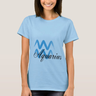 AQUARIUS FÖR ZODIAC T T-SHIRT