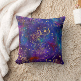 Aquarius Galaxy Dekorativ kudde