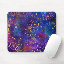 Aquarius Galaxy Mousepad Musmatta
