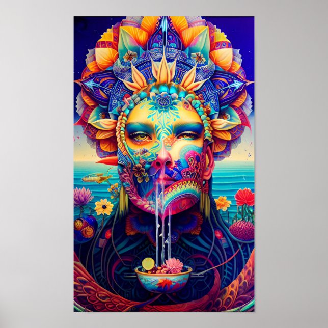 Aquarius Goddess Poster (Framsidan)