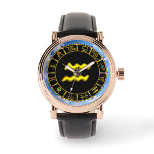 AQUARIUS GULD ZODIAC BIRTHDAY JEWEL ARMBANDSUR