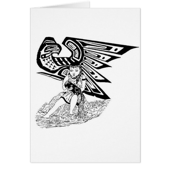 Aquarius Hälsningskort (Framsidan)