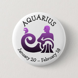 Aquarius Horoscope Astrology Zodiac-tecken Knapp