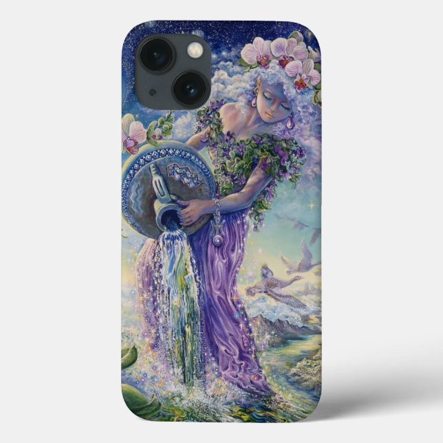 Aquarius iPhone 13 Fodral (Baksida)