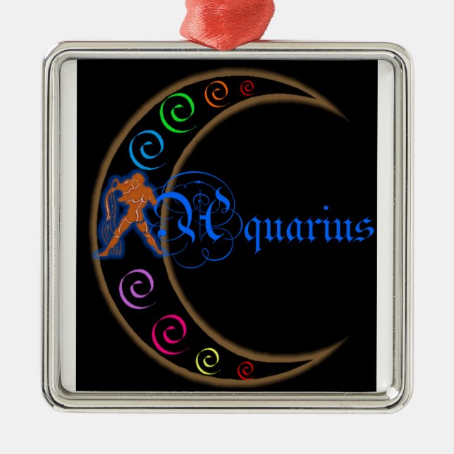 Aquarius Julgransprydnad Metall (Framsidan)