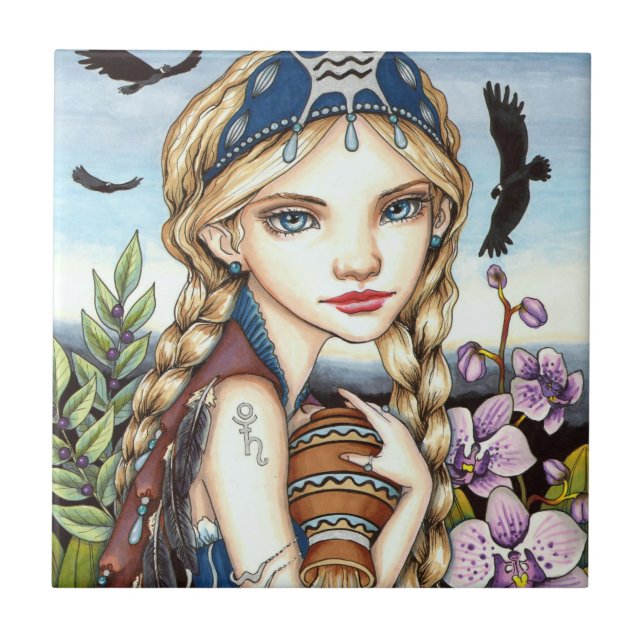 Aquarius Kakelplatta (Framsidan)