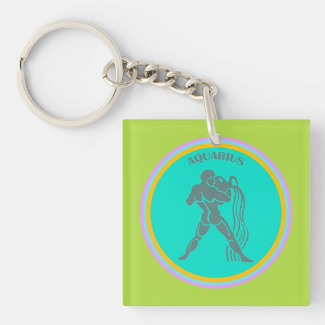 Aquarius Keychain (Framsidan)