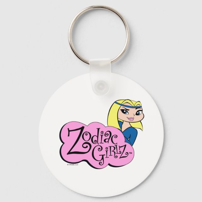 Aquarius Keychain Nyckelring (Framsida)