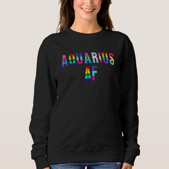 Aquarius Lgbt Flagga Gay pride Transgender Rainbow T Shirt (Framsida)