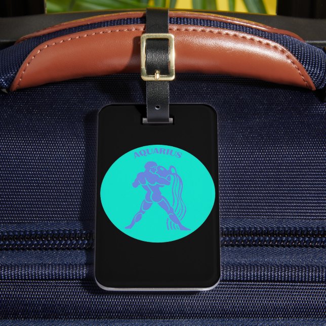 Aquarius Luggage Tag Bagagebricka (Framsida Insitu 2)