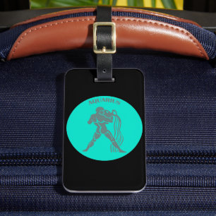 Aquarius Luggage Tag Bagagebricka