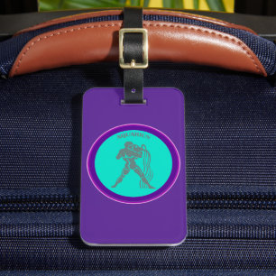 Aquarius Luggage Tag Bagagebricka