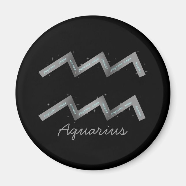 Aquarius Magnet (Framsidan)