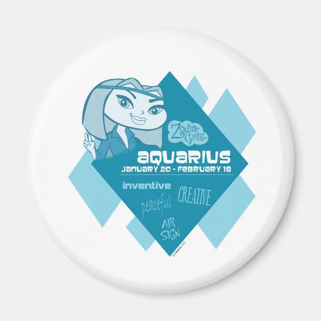 Aquarius Magnet (Framsidan)