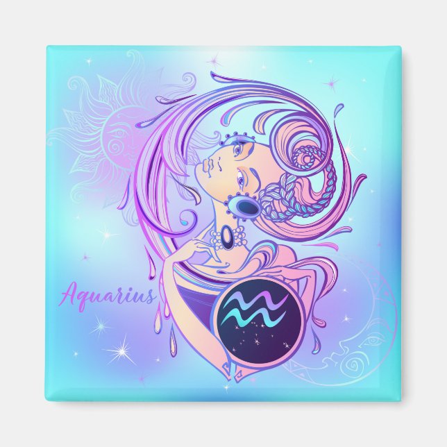 Aquarius  magnet (Framsidan)