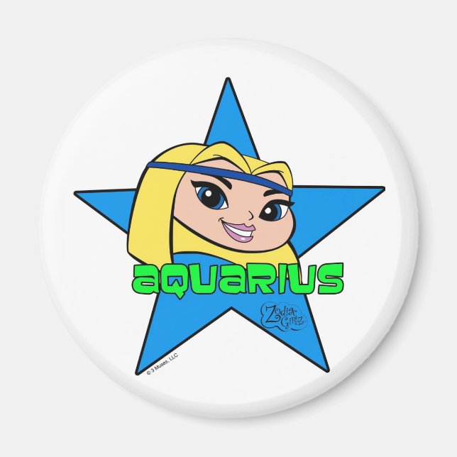 Aquarius Magnet (Framsidan)