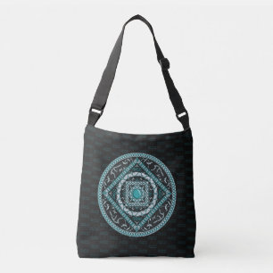 Aquarius Mandala - allt-över-tryck-säck Axelväska
