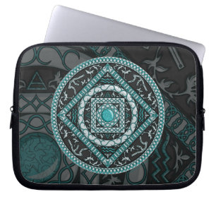 Aquarius Mandala bärbar dator Fodral