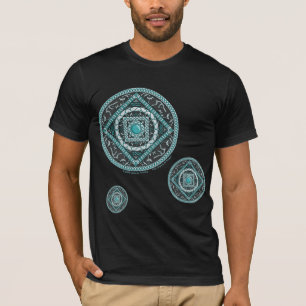 Aquarius Mandala Herrens Mörka Tröja