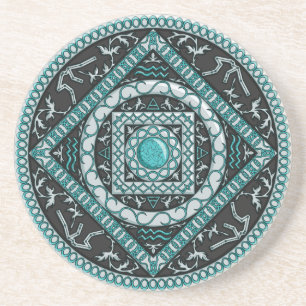 Aquarius Mandala Underlägg