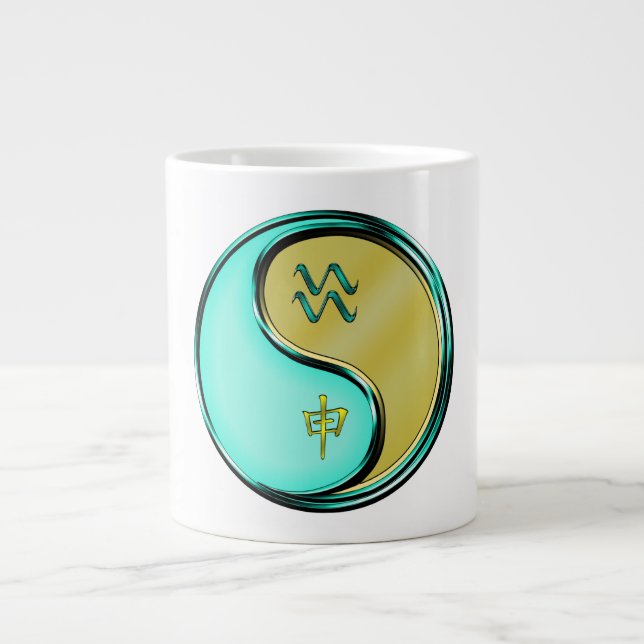 Aquarius & Metal Monkey Specialmugg Jumbo Mugg (Framsidan)