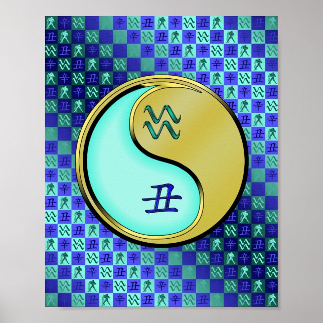 Aquarius & Metall Ox Poster (Framsidan)