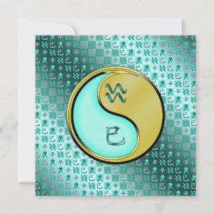 Aquarius & Metall Snake Kort