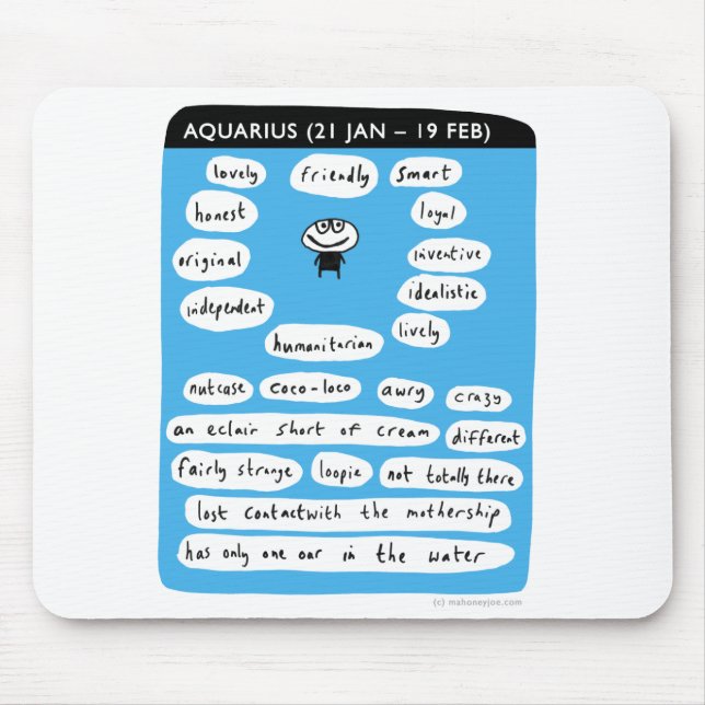 aquarius musmatta (Framsidan)