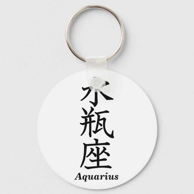 Aquarius Nyckelring (Framsida)